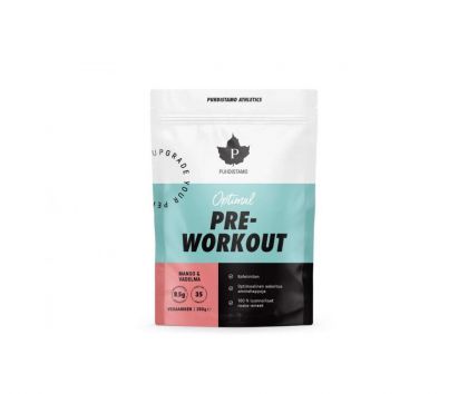 Puhdistamo Athletics Optimal Pre-Workout, 350 g, Mango & Vadelma