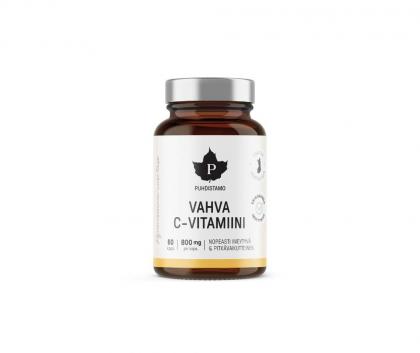 Puhdistamo Vahva C-vitamiini (800 mg), 60 kaps.