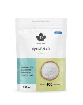 Puhdistamo OptiMSM+C Lime 200 g